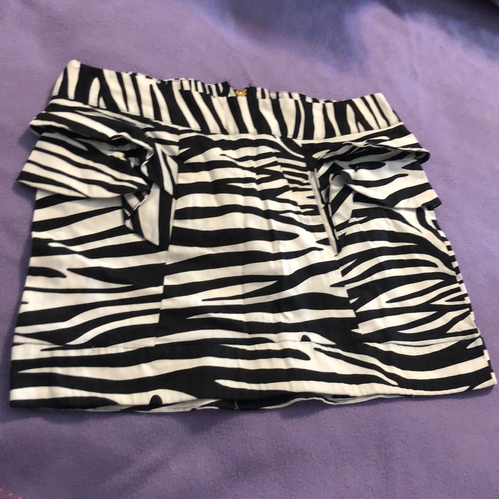 Zebra skirt